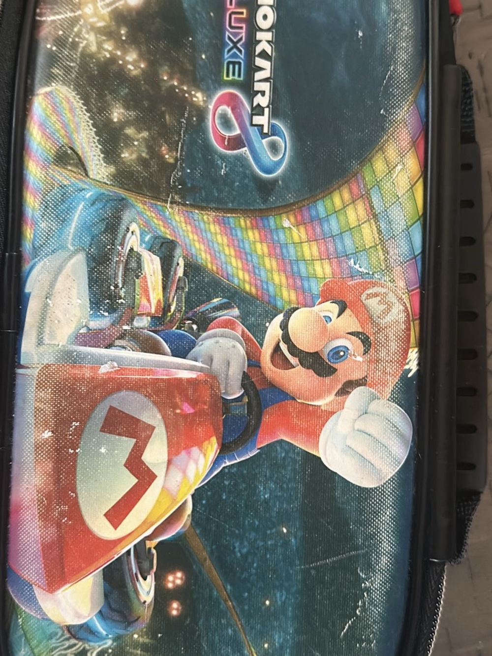 Nintendo Mario Kart Travel Case – Red, Blue & Multicolor
